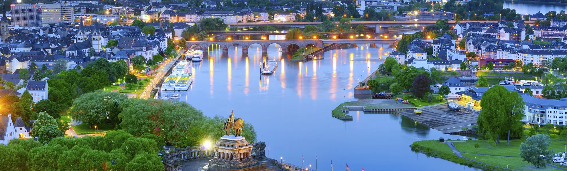 Deutsches Eck, Koblenz - © FRANCESCO CAROVILLANO