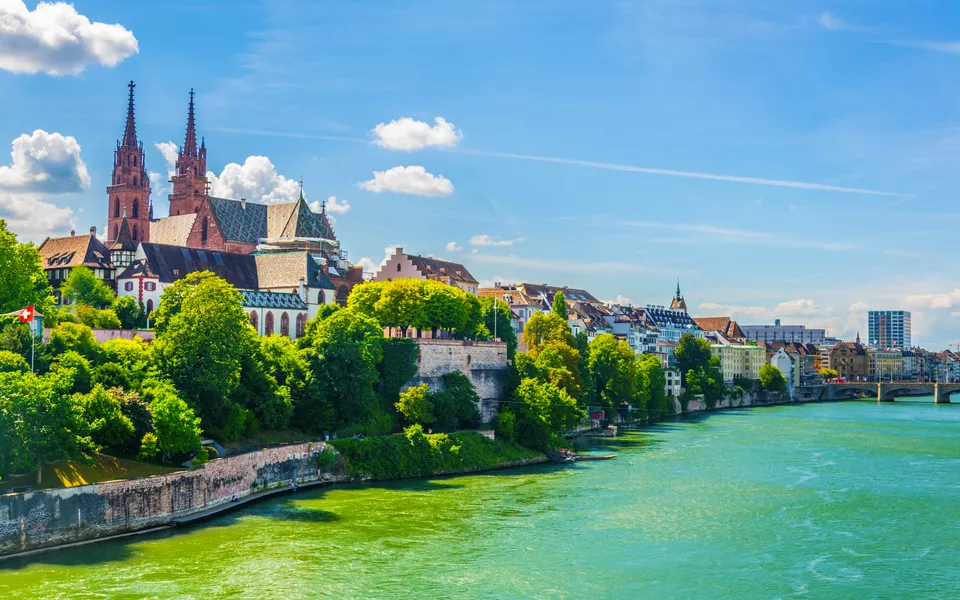 Basel in der Schweiz