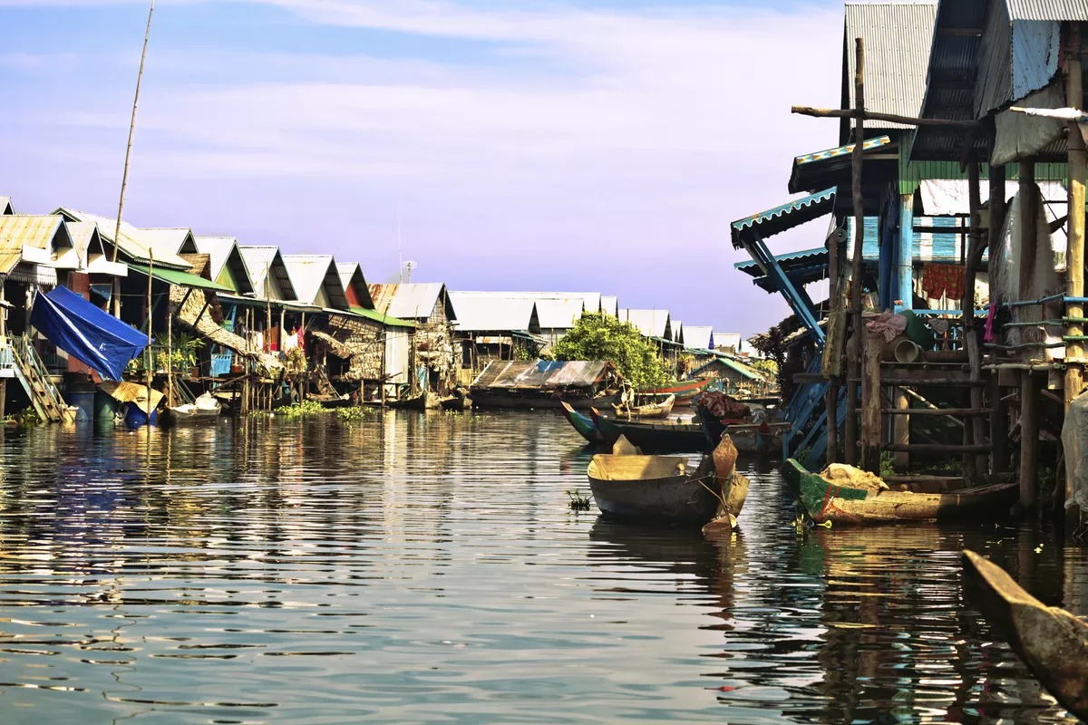 Schwimmendes Dorf, Kambodscha - © shutterstock_96900460