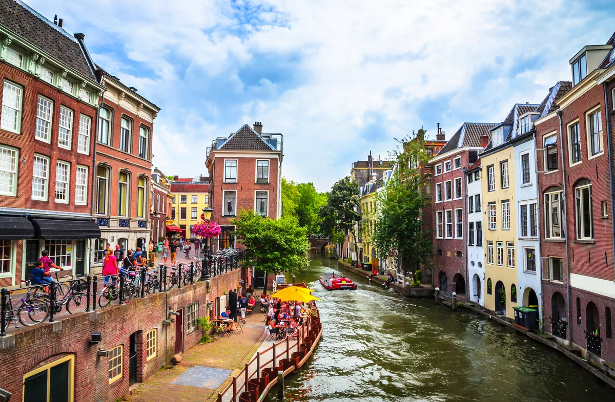 Oudegracht, der Hauptkanal in der Altstadt von Utrecht - ©Olena Z - stock.adobe.com