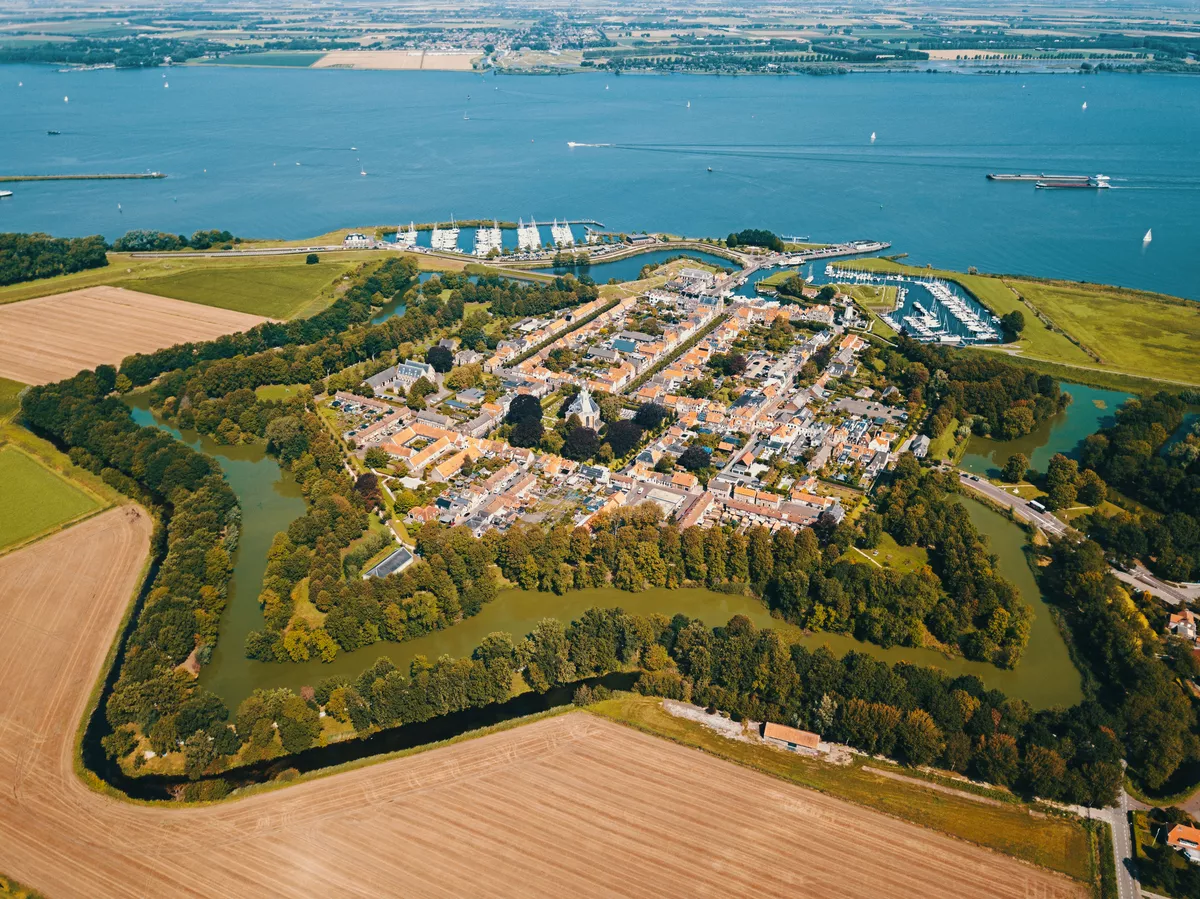 Willemstad in den Niederlanden - ©2019NTGDrone 