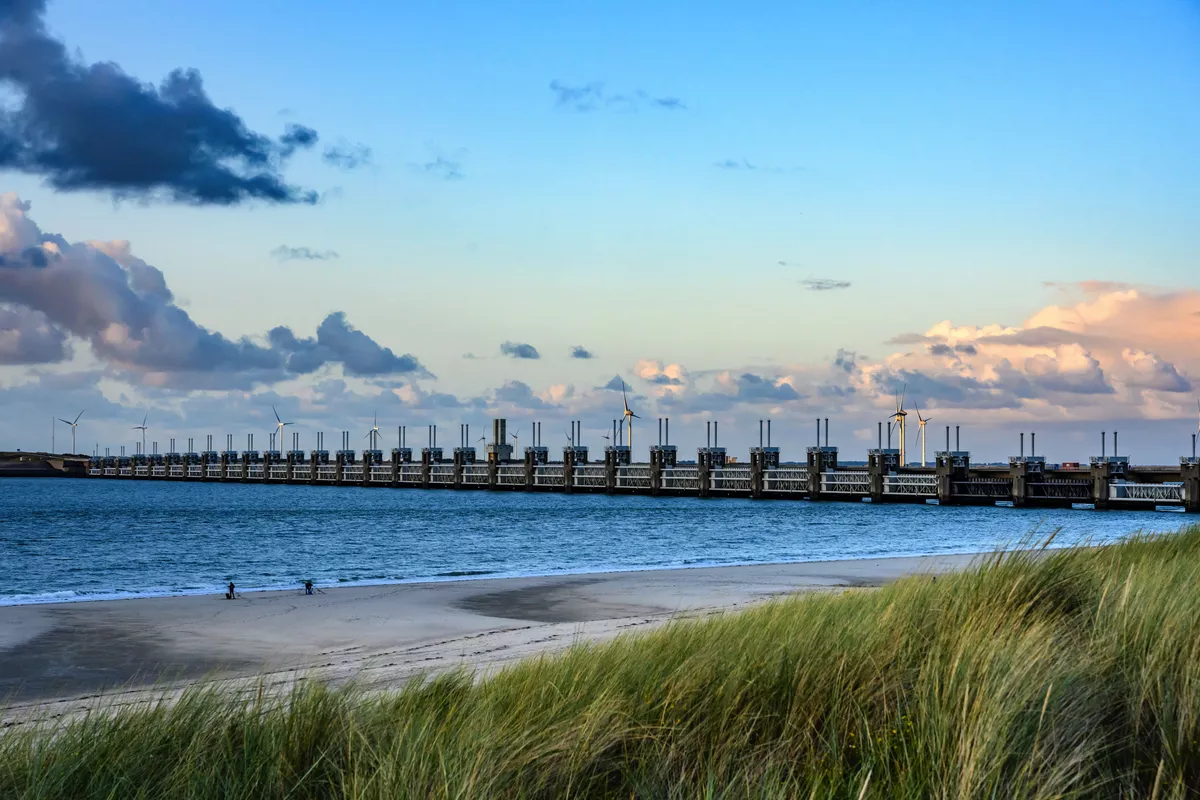 Deltawerk - ein Sturmflutwehr in Zeeland, Niederlande - ©Heinz - stock.adobe.com