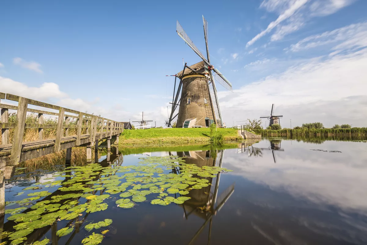 Windmühlen, Kinderdijk - © This content is subject to copyright.