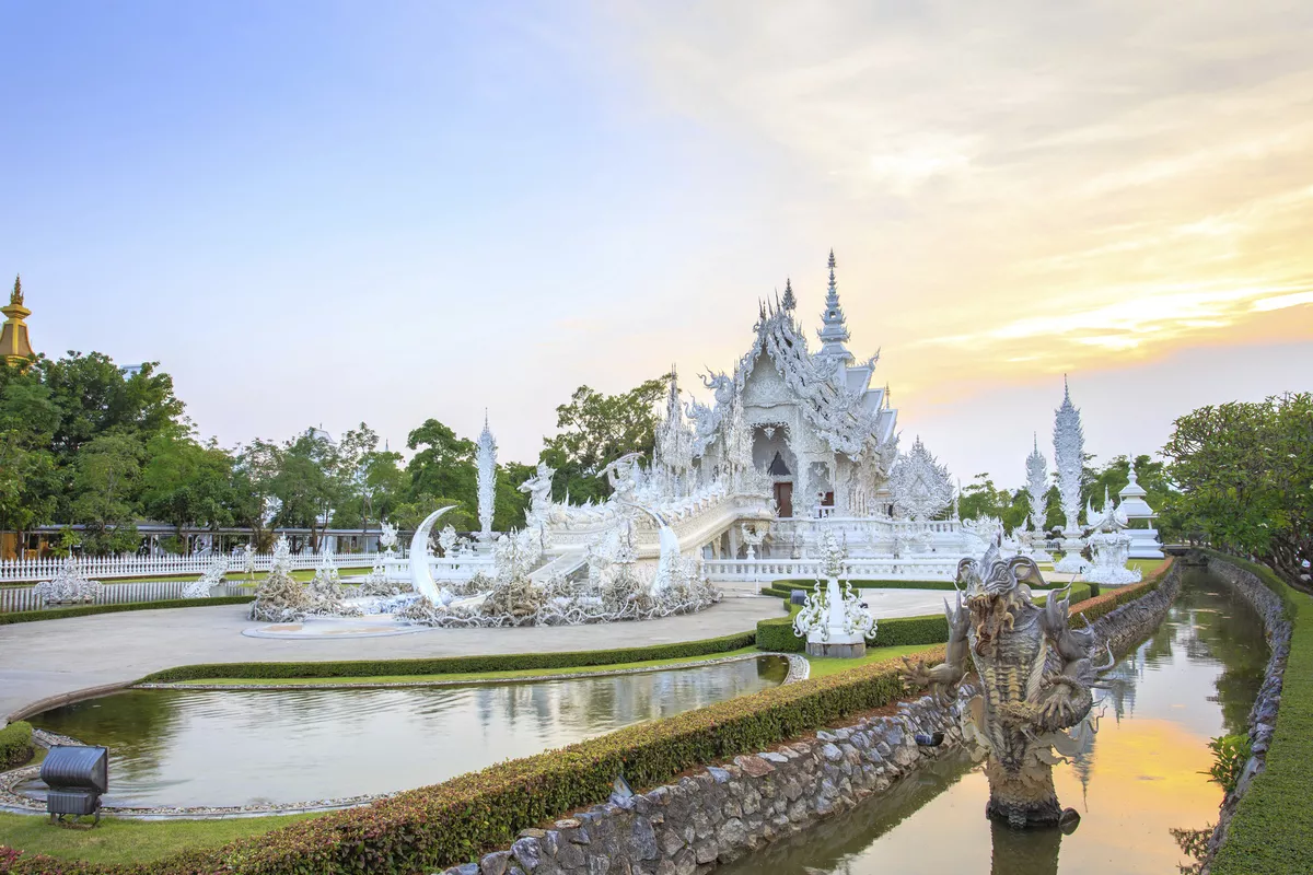 Weisser Tempel Wat Rong Khun, Chiang Rai - © kobozaa - stock.adobe.com