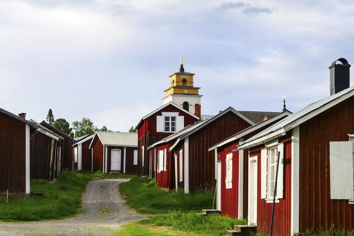 Nederluleå-Kirche in Luleås Altstadt Gammelstad - © Alexander - stock.adobe.com