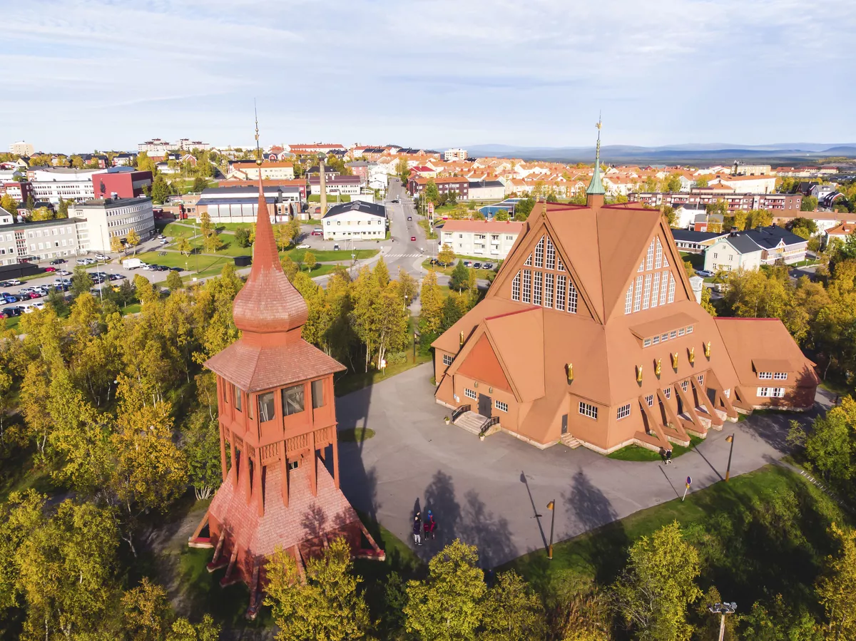 Kiruna, die nördlichste Stadt Schwedens - © tsuguliev - stock.adobe.com