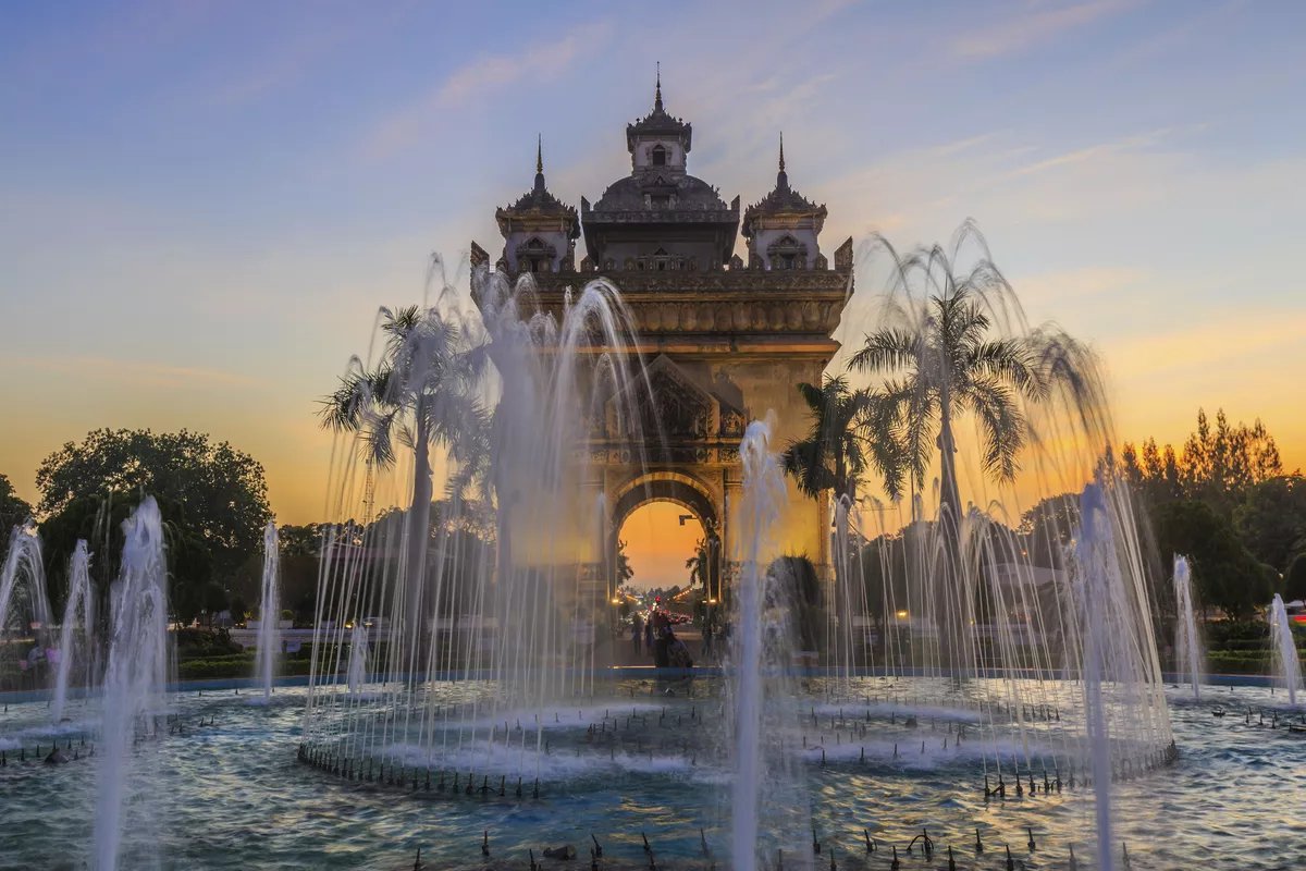 Patuxai Denkmal, Vientiane - © Kalyakan - Fotolia