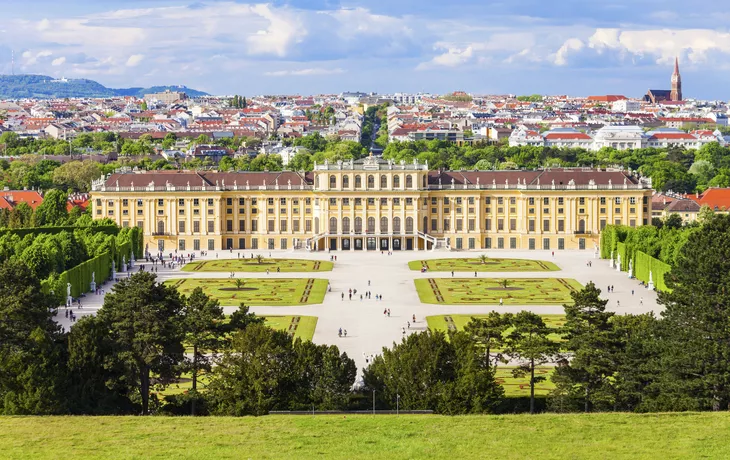 Schloss Schönbrunn in Wien - © Copyright (c) 2018 saiko3p/Shutterstock.  No use without permission.