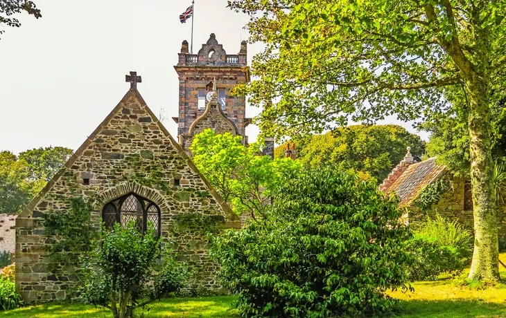 Kapelle auf Brecqhou - Insel in der Vogtei von Guernsey - © Arndale - stock.adobe.com