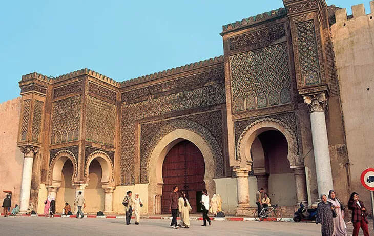 Stadttor Bab Mansour in Meknès