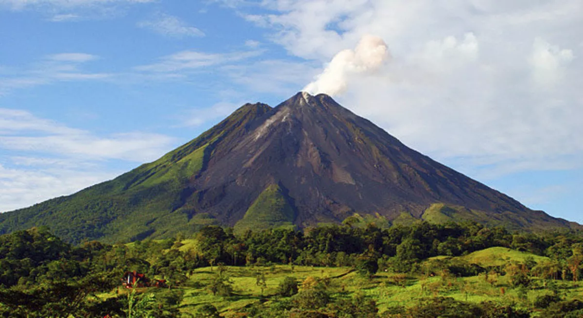 Sicht auf Vulkan Arenal